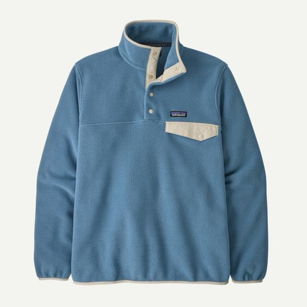 Patagonia Lightweight Synchilla Snap-T Fleece Pullover Men’s — Still Blue